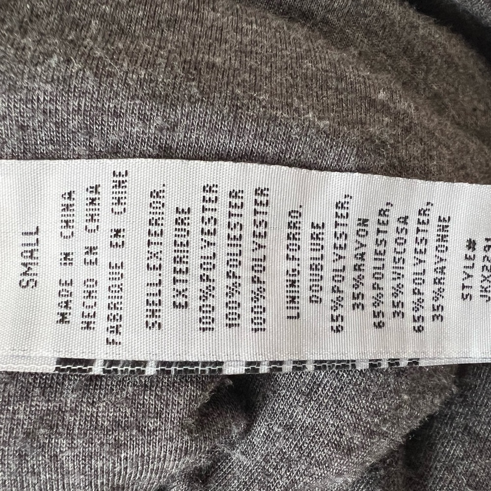 Thread+Supply Women’s Gray Small Pullover Sherpa,… - image 8